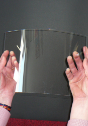 Bendable Plastic Styrene Safety Glass